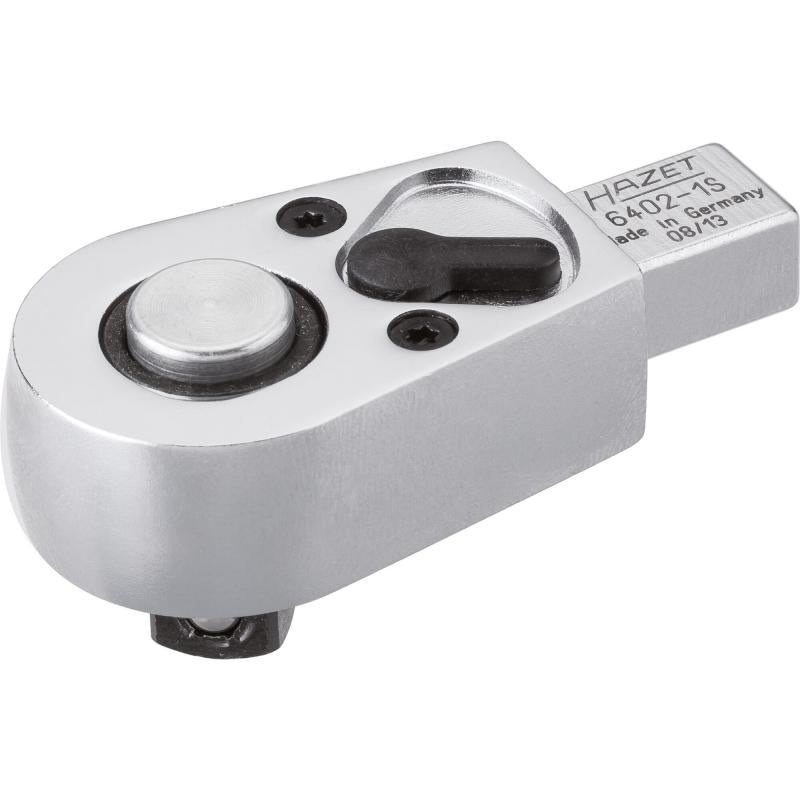 Hazet 6402-1S Insert Reversible Ratchet, 9x12mm Insert Square Drive, 10mm (3/8") Square