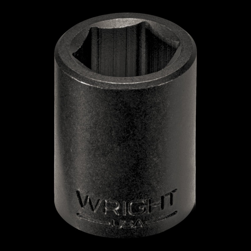 Wright Tool 4816 1/2" Drive 6 Point Standard Impact Socket - 1/2"