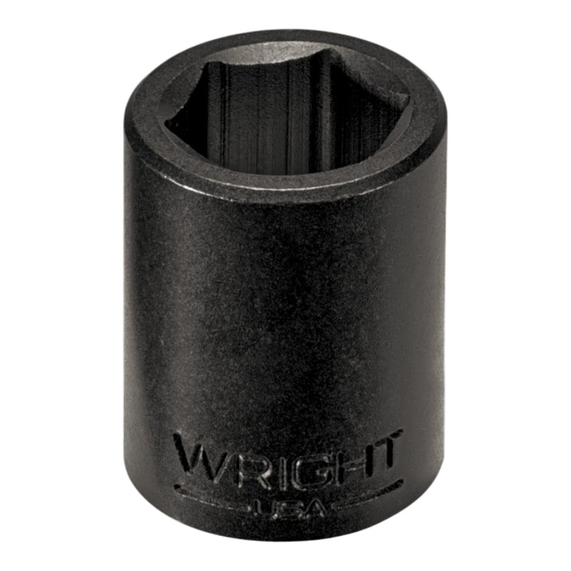 Wright Tool 4828 1/2" Drive 6 Point Standard Impact Socket - 7/8"