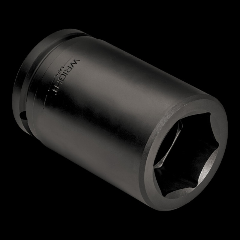 Wright Tool 89100 1" Drive 6 Point Deep Impact Socket - 3-1/8"