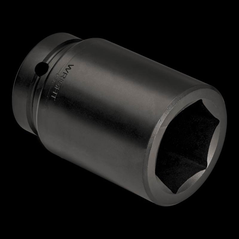 Wright Tool 89136 1" Drive 6 Point Deep Impact Socket - 4-1/4"