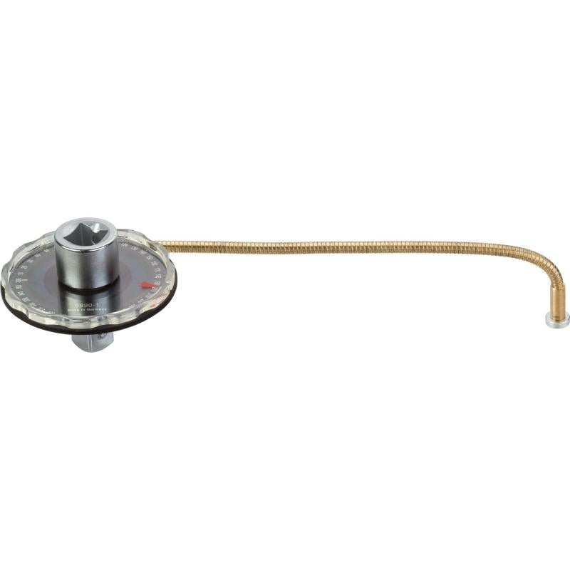 Hazet 6690-1 Mechanical Angle Dial, 20mm (3/4") Square