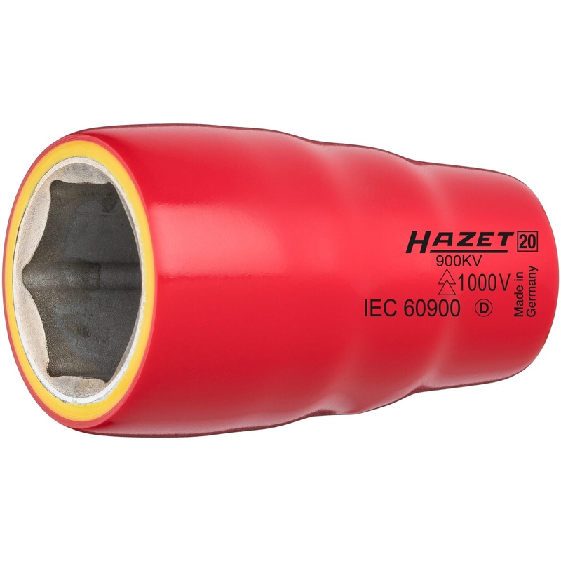 Hazet 900KV-10 Socket  Hexagon  with protective insulation