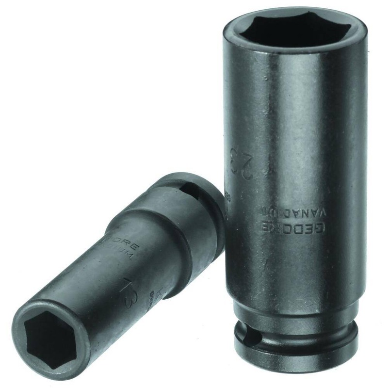 Gedore 6164430 (Series K19L 24) Impact socket 1/2, long 24 mm