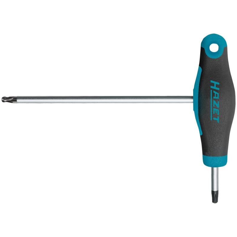 Hazet 829KKT-T9 Screwdriver with T-Handle, TORX, T9