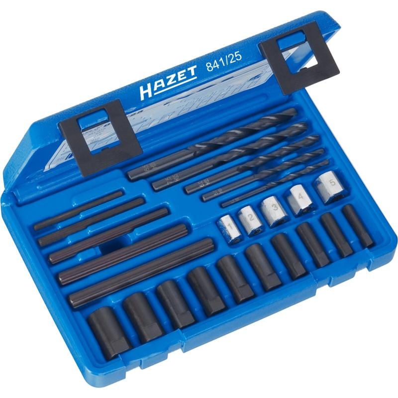 Hazet 841/25 Stud Extractor Set, 25 Pieces