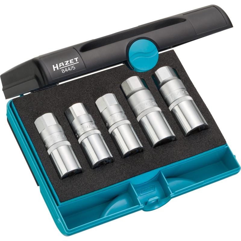 Hazet 844/5 Stud Extractor Set, 5 Pieces