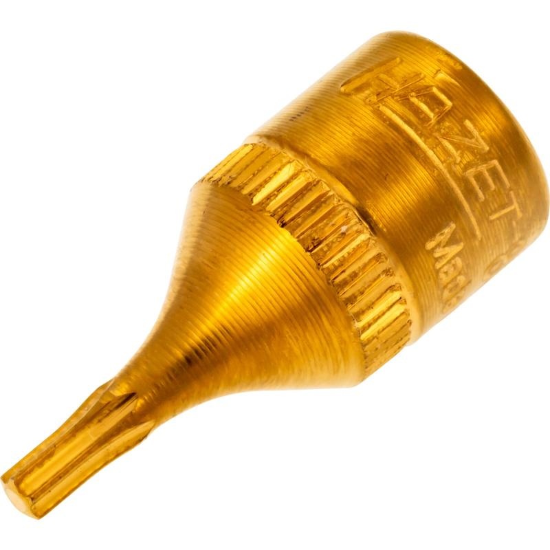 Hazet 8502-T10 Screwdriver Socket, 6.3mm (1/4") Square Drive, TORX T10