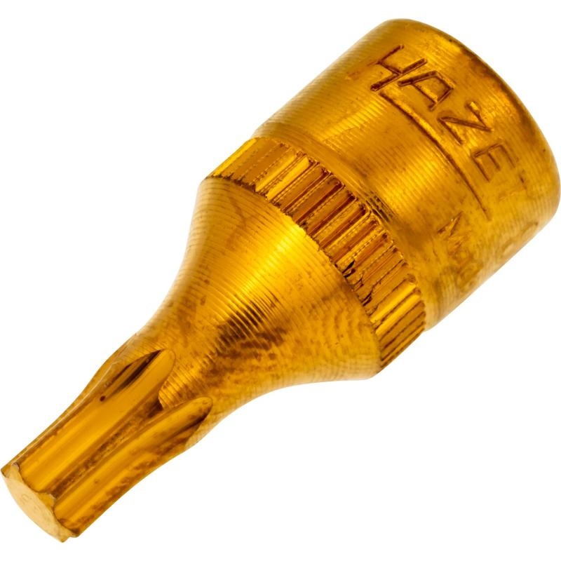 Hazet 8502-T27 Screwdriver Socket, 6.3mm (1/4") Square Drive, TORX T27