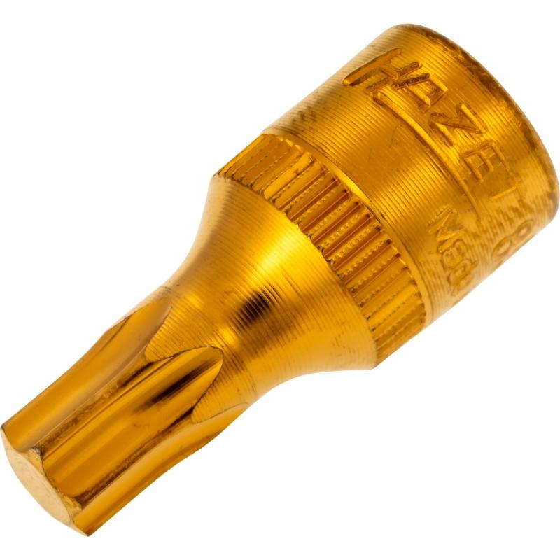 Hazet 8502-T40 Screwdriver Socket, 6.3mm (1/4") Square Drive, TORX T40