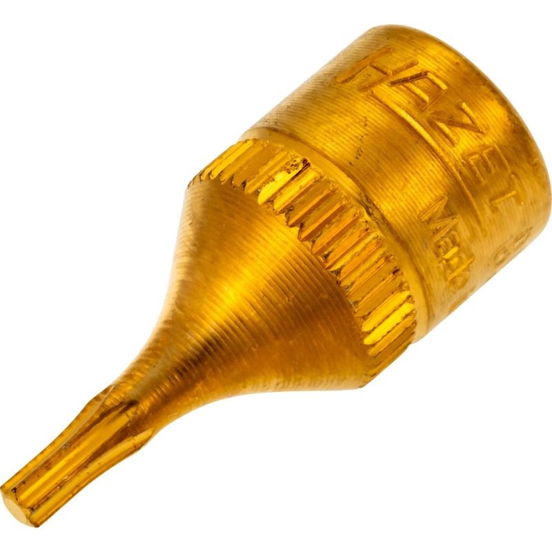 Hazet 8502-T9 Screwdriver Socket, 6.3mm (1/4") Square Drive, TORX T9