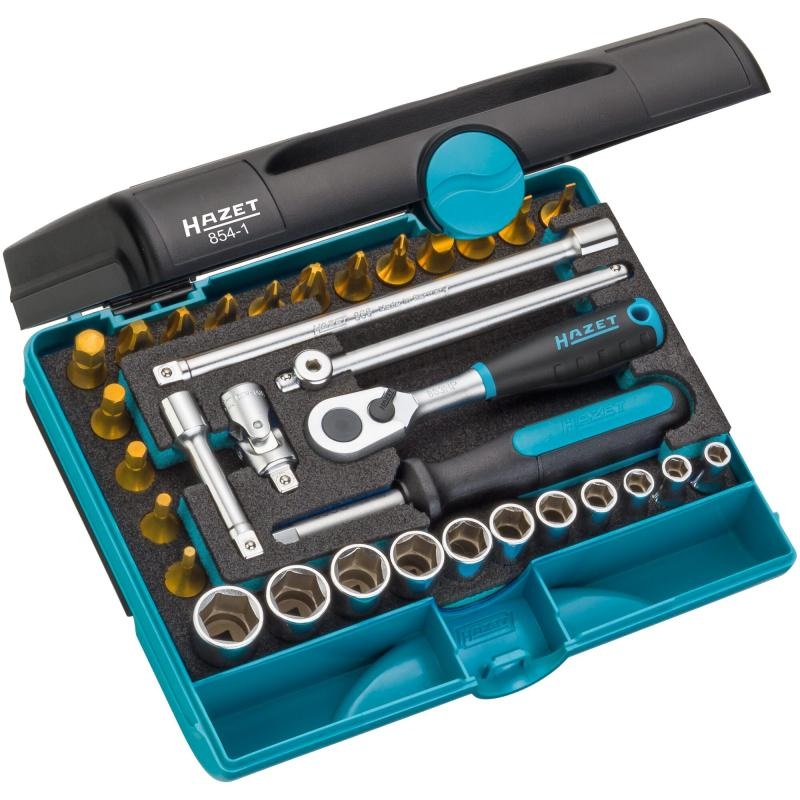 Hazet 854-1 Socket Set, 33 Pieces