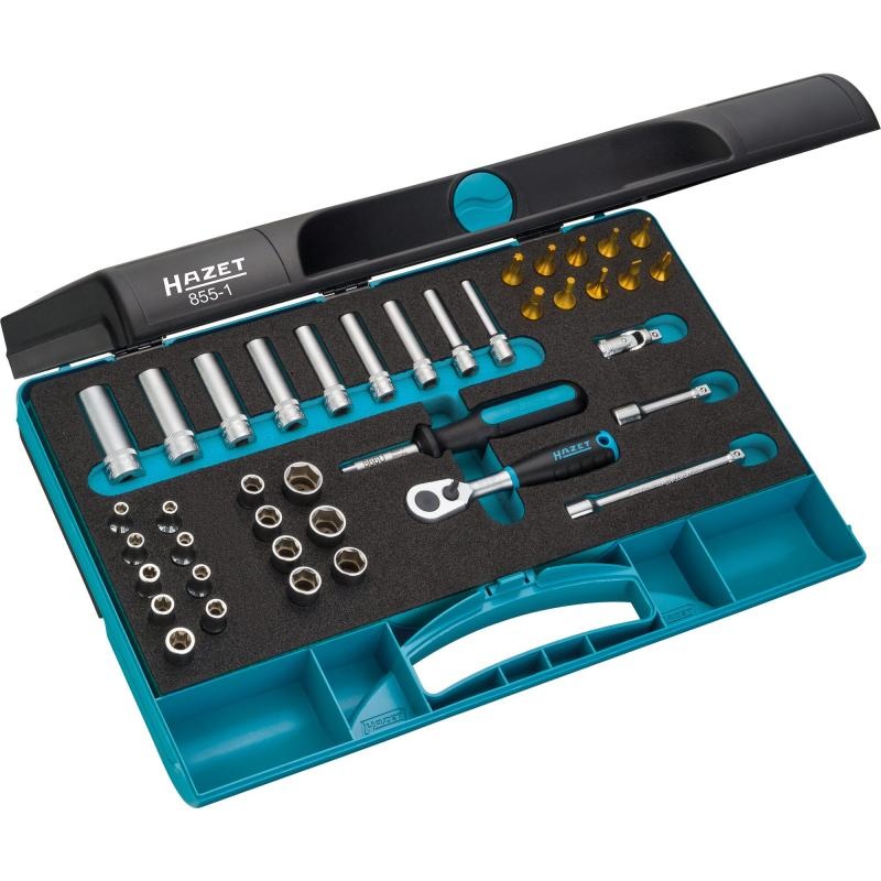 Hazet 855-1 Socket Set, 40 Pieces