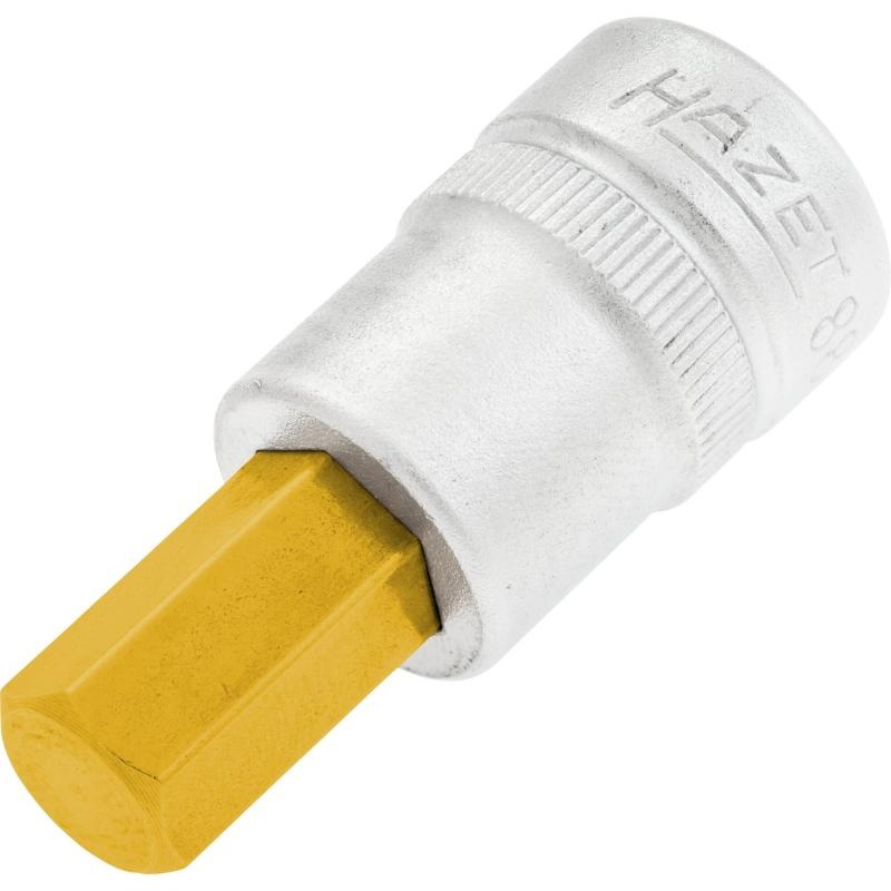 Hazet 8801K-10 Screwdriver Socket, 10mm (3/8") Square Drive, 10mm Hex