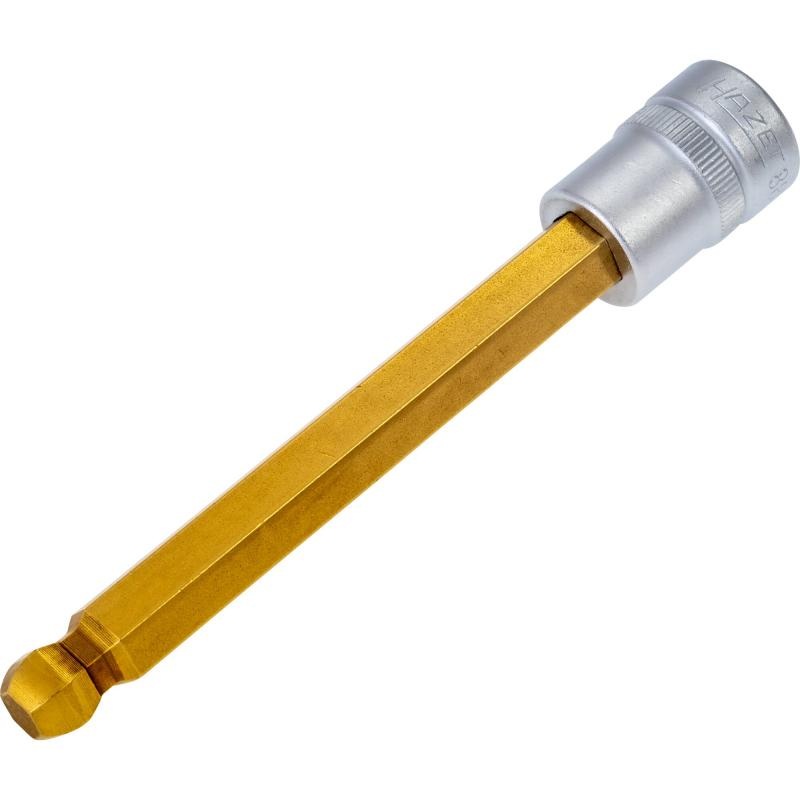 Hazet 8801KK-10 Screwdriver Socket, 10mm (3/8") Square Drive, 10mm Hex