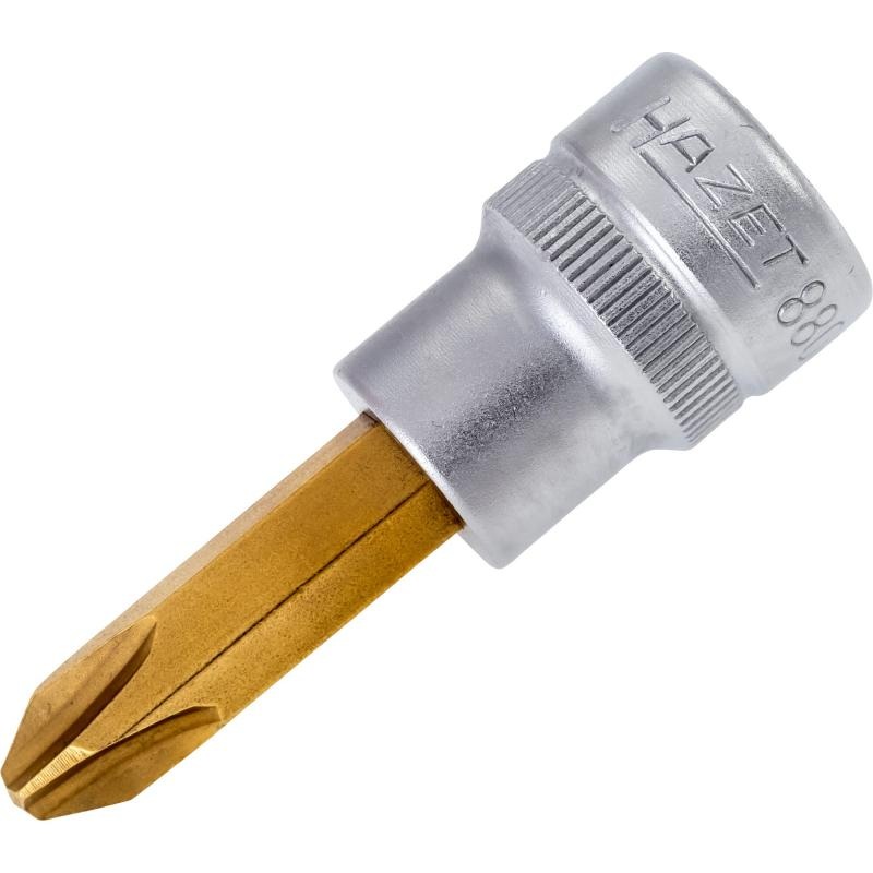 Hazet 8806-PH3 Screwdriver Socket, 10mm (3/8") Square Drive, Phillips PH3