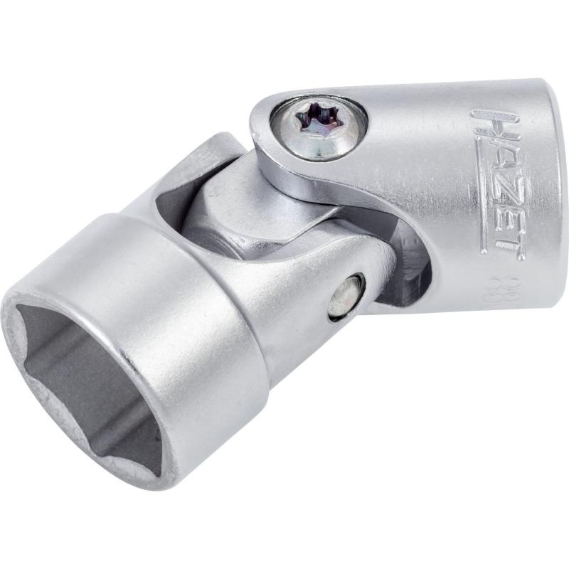 Hazet 880G-15 Universal Joint Socket, 10mm (3/8") Square Drive, 15mm Hex