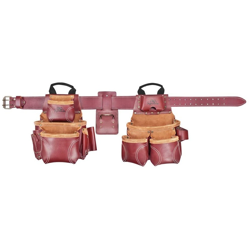 CLC 21453 Top of The Line Pro Framers Heavy Duty Leather Combo System