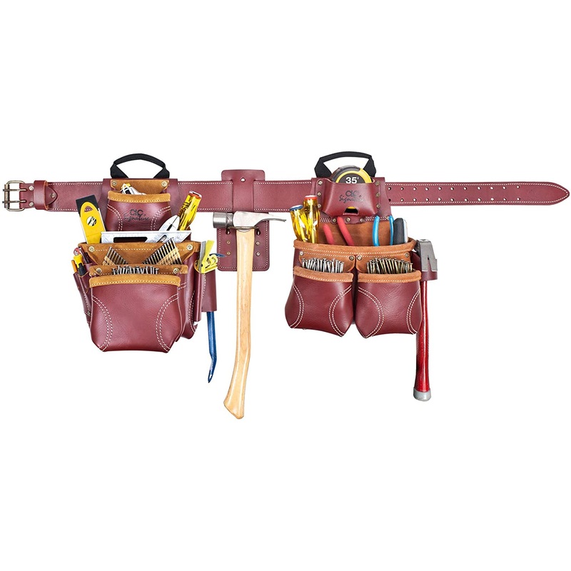 CLC 21455X Top of The Line Pro Framers Heavy Duty Leather Combo System