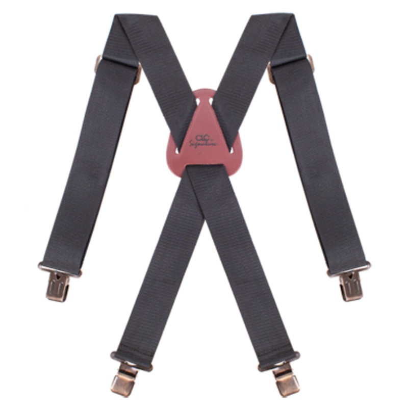 CLC 51110 Black Nylon Work Suspenders