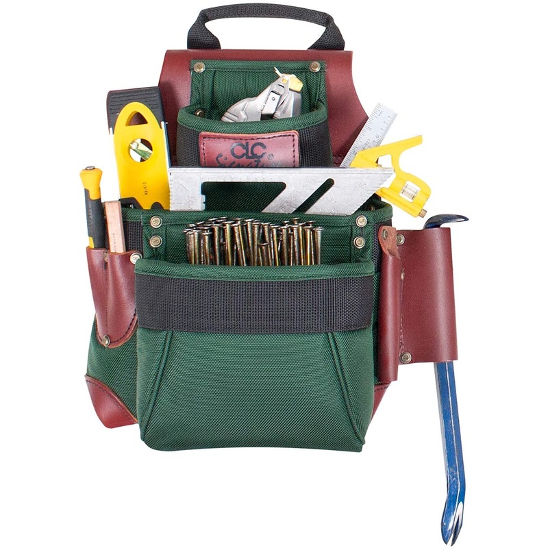 CLC 51685 Construction Workers Ballistic Nylon Nail & Tool Bag