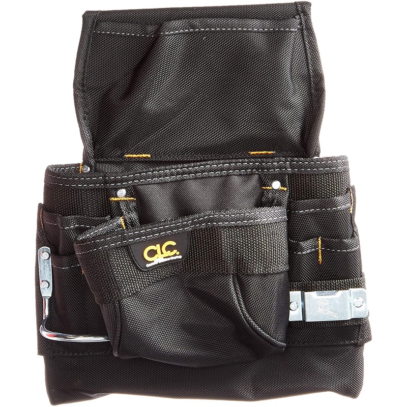 CLC 5833 10 Pocket Ballistic Nail & Tool Bag