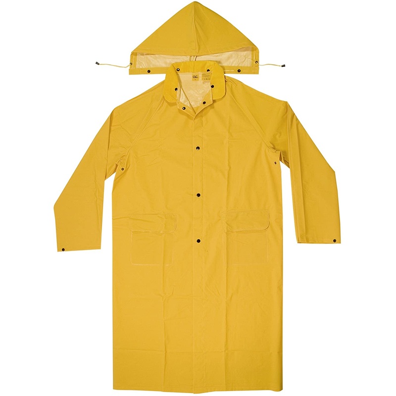 CLC R105M 2 Piece Heavyweight PVC Trench Coat
