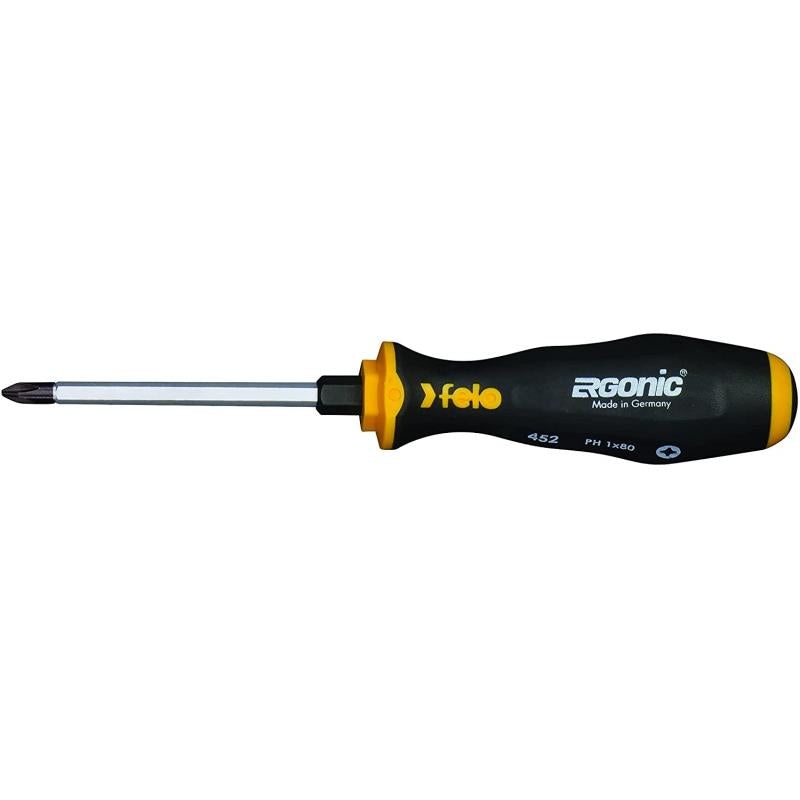 Felo 0715764531 Ergonic PH1 x 3-Inch Hammer Cap Screwdriver
