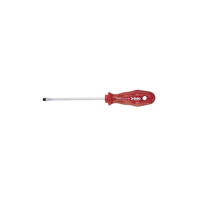 Felo 0715713003 1/8" x 3.1" Slotted Screwdriver, 200 Series
