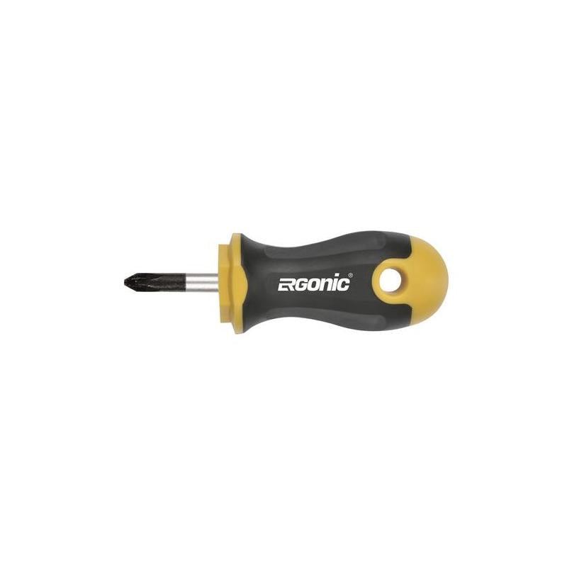 Felo 0715761511 Ergonic Stubby Phillips #2 x 1 Screwdriver