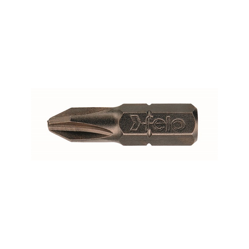 Felo 0715730169 PZ #2 x 1" Pozidrive Bit on 1/4" stock