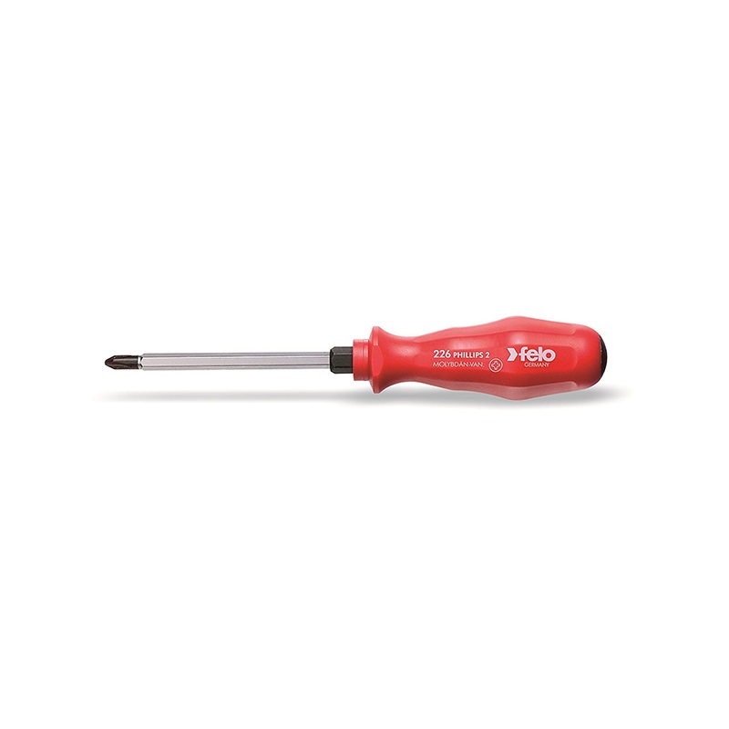Felo 0715731698 PH2 Phillips Screwdriver, Series 206