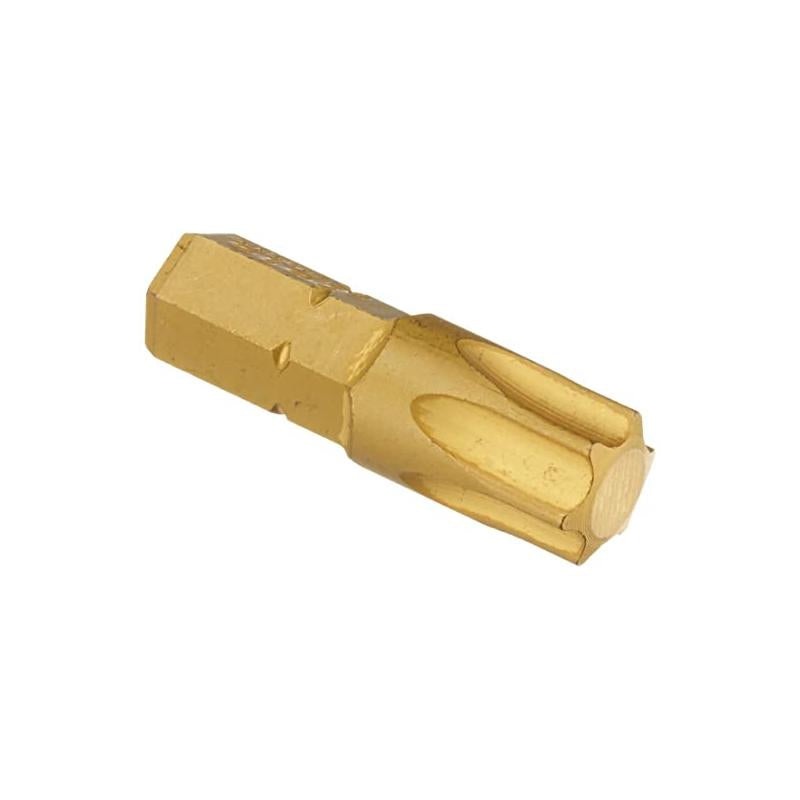 Felo 0715750234 T45 x 1" TORX Tin Bit on 1/4" Stock