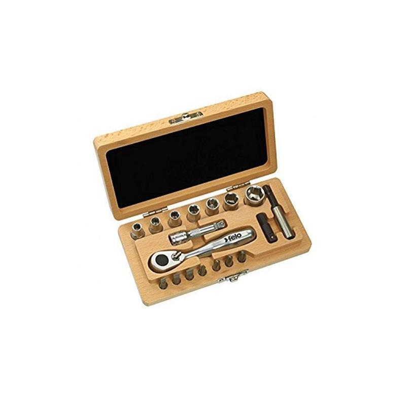 Felo 0715762367 Wooden Box Sockets