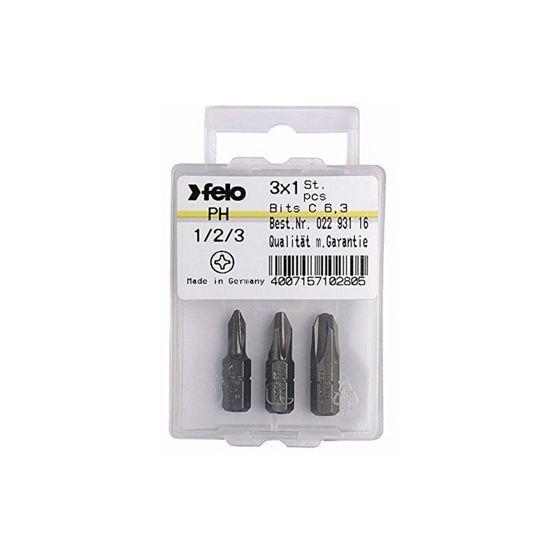 Felo 0715710280 Phillips Industrial Bits