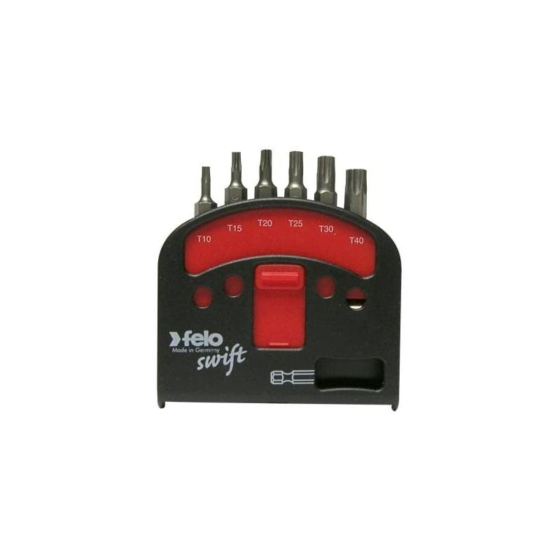 Felo 0715751395 TORX Bit Set, 6 Piece