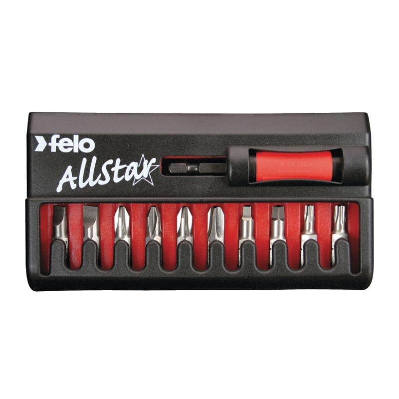 Felo 0715753015 All Star Bit Box with 10 Bits