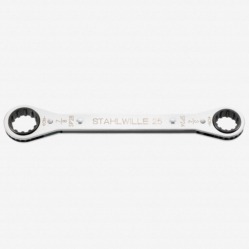 Stahlwille 41572428 Spline drive ratchet ring Spanner