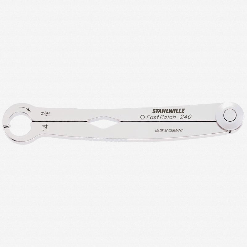 Stahlwille 41101010 240 Ratchet wrench FastRatch, 10mm