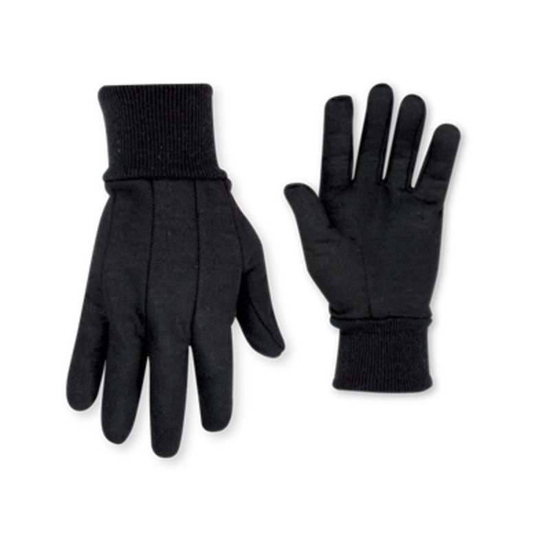 CLC 2011 Heavyweight Black Jersey Work Gloves