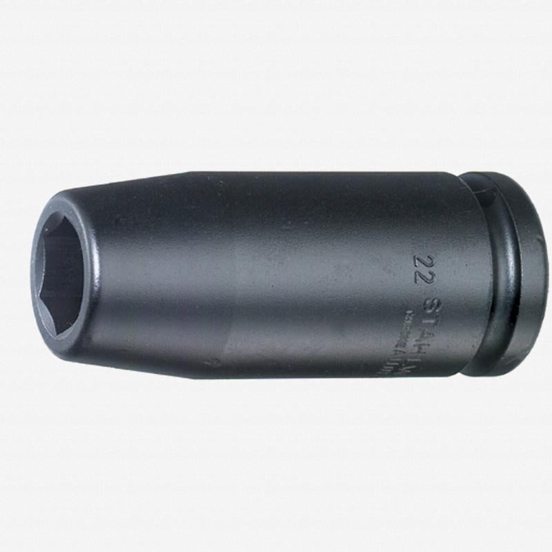Stahlwille 25020034 56IMP 3/4" 6-pt Extra Deep Impact Socket, 34 mm