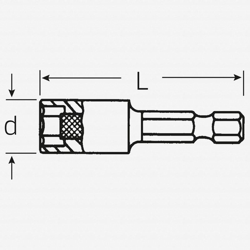 Stahlwille  28011013 2801 13 x 50mm Nut Setter