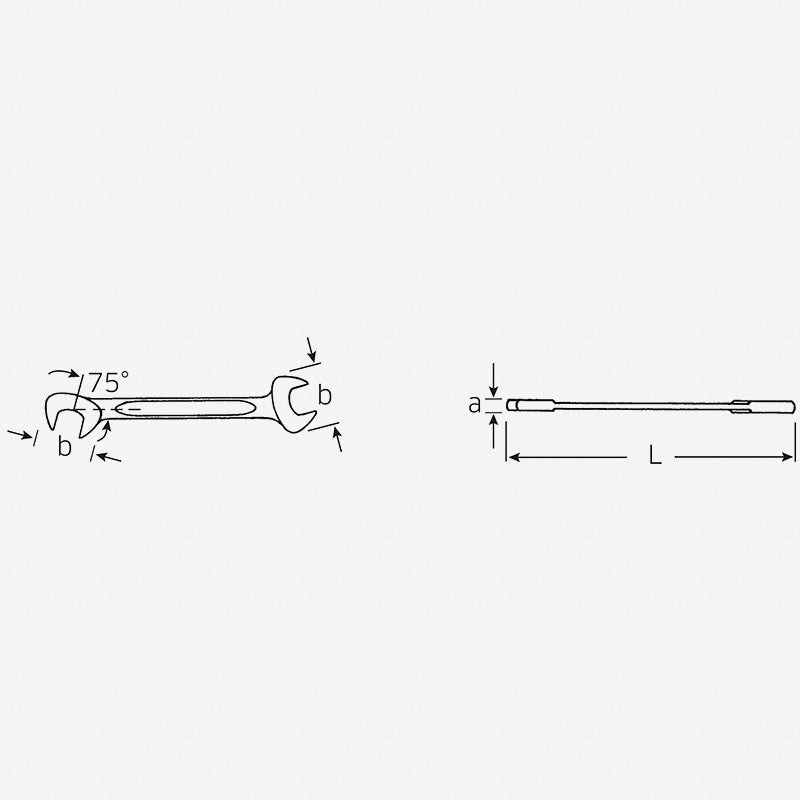 Stahlwille 40462020 12 a 5/16" Double Open Ended Spanner