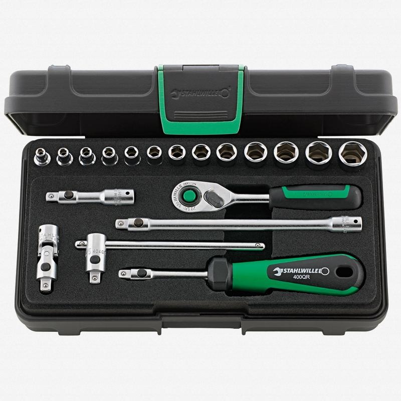 Stahlwille 96011180 Socket set 1/4'' - 19 Pieces