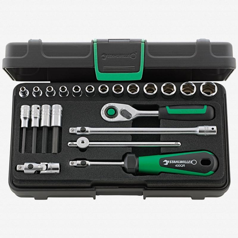 Stahlwille 96011181  Socket set 1/4" - 22 Pieces