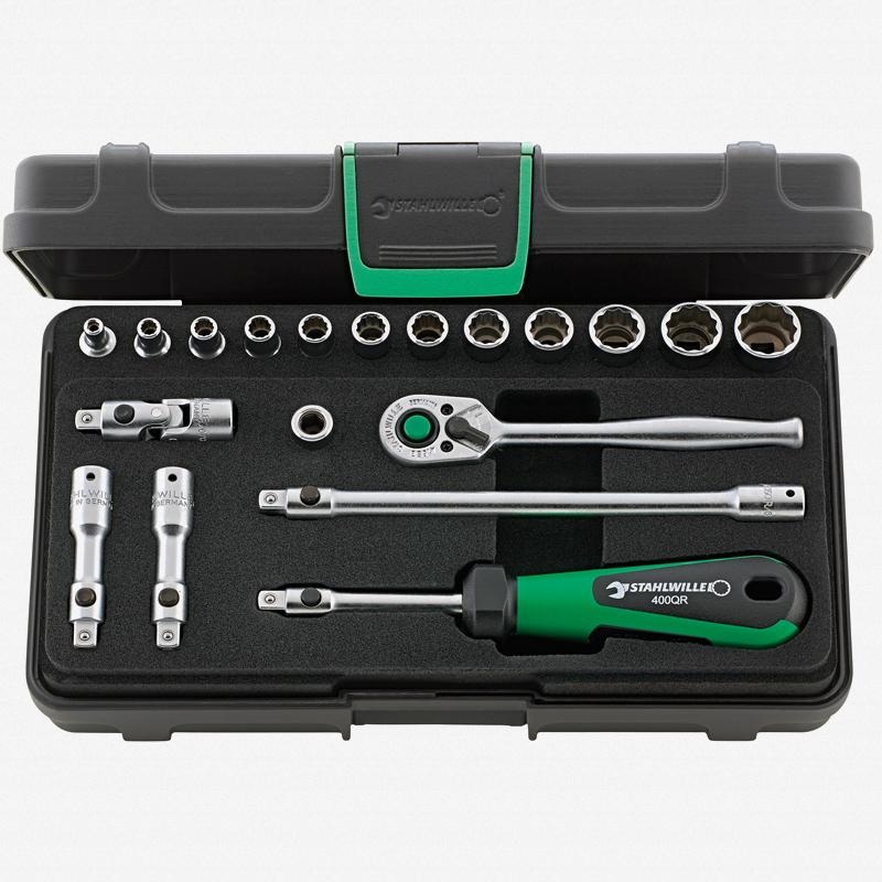Stahlwille 96015208 Socket set 1/4" - 19 Pieces