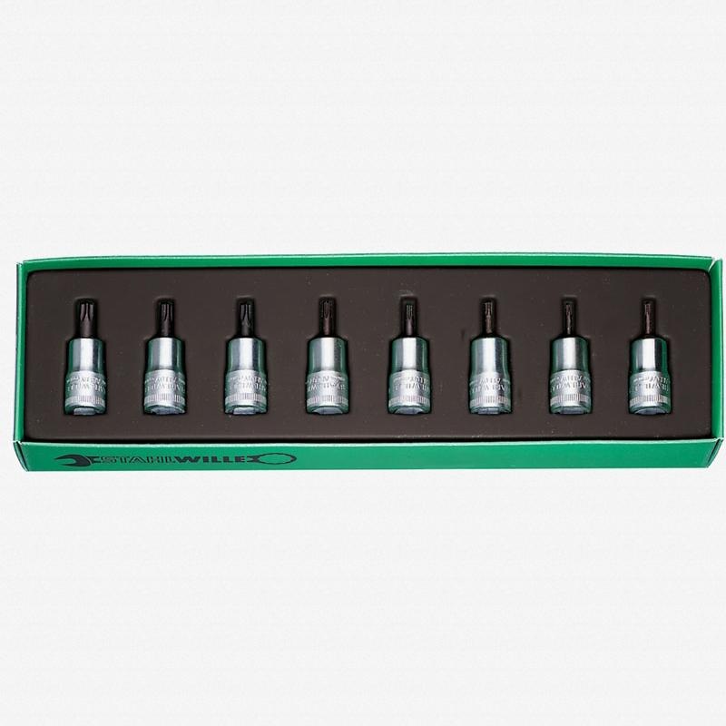 Stahlwille 96021001 3/8" TORX Socket Set - 8 Pieces