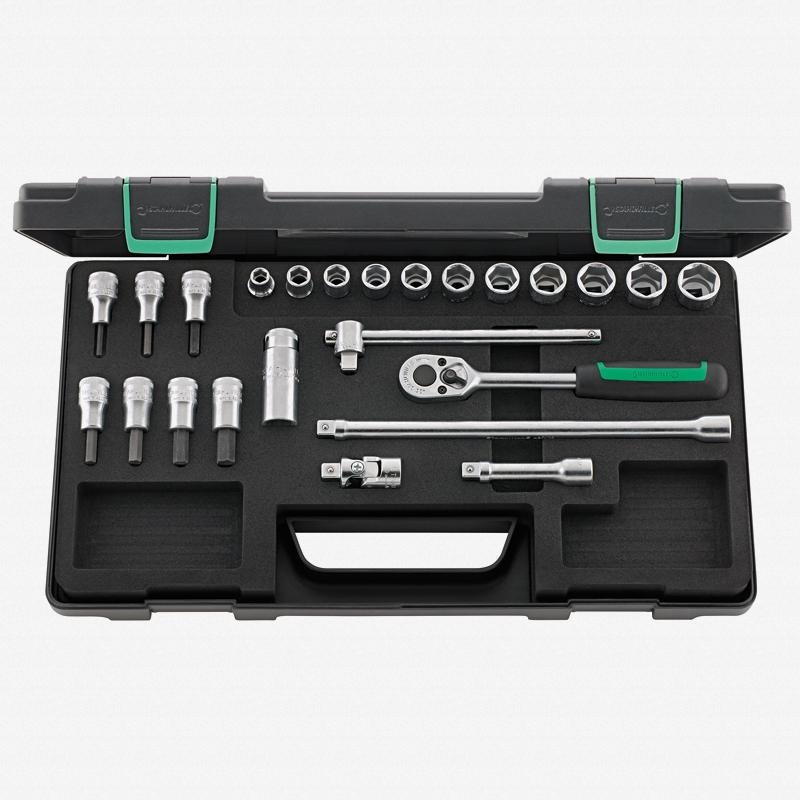 Stahlwille 96021236 3/8" Hex Socket Set - 24 Pieces