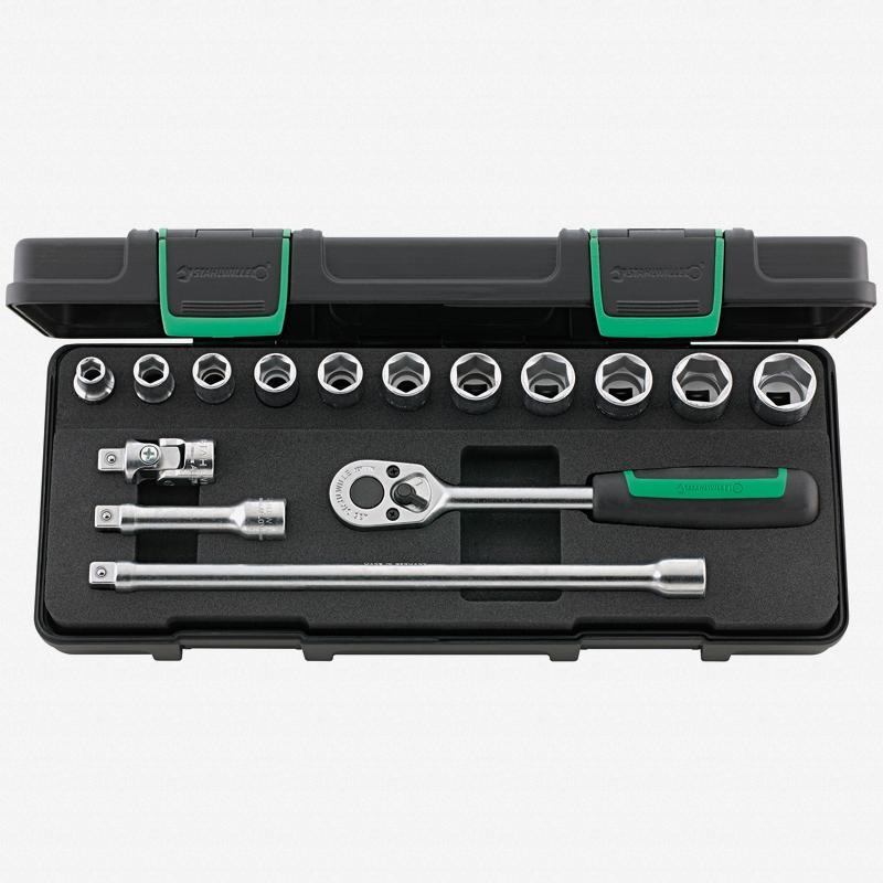 Stahlwille 96022133 3/8" Metric Socket Set - 15 Pieces