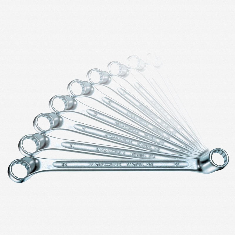 Stahlwille 96410409 20/9 Double ended ring Spanner Set